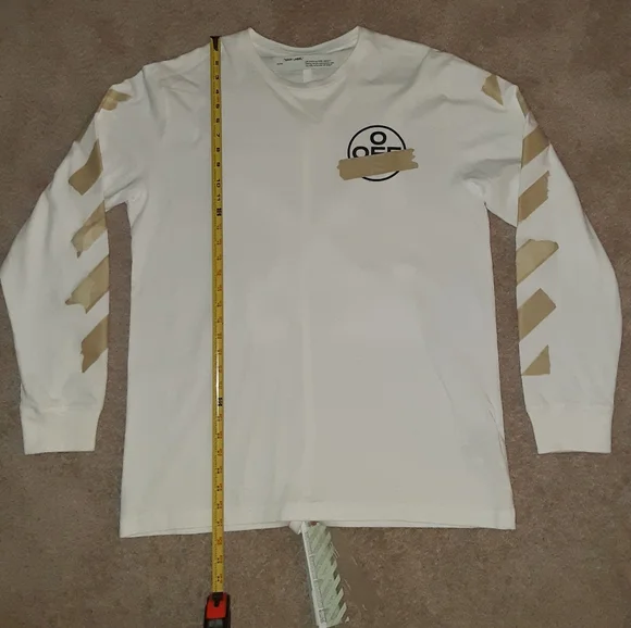 NWT MEN'S OFF-WHITE TAPE ARROWS T-SHIRT - Picture 4 of 13